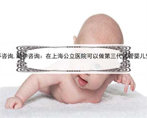 上海试管代怀咨询,助孕咨询：在上海公立医院可以做第三代试管婴儿生双胞胎