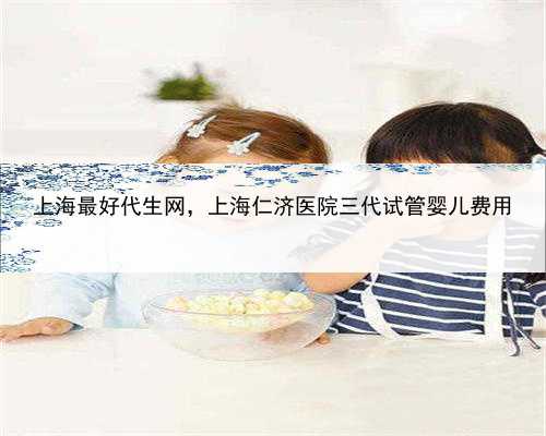 上海最好代生网，上海仁济医院三代试管婴儿费用