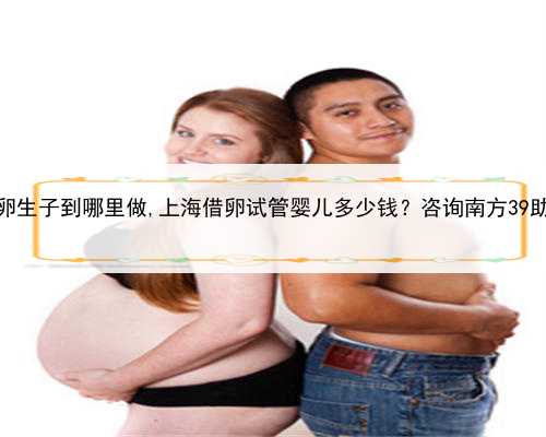 上海借卵生子到哪里做,上海借卵试管婴儿多少钱？咨询南方39助孕中心